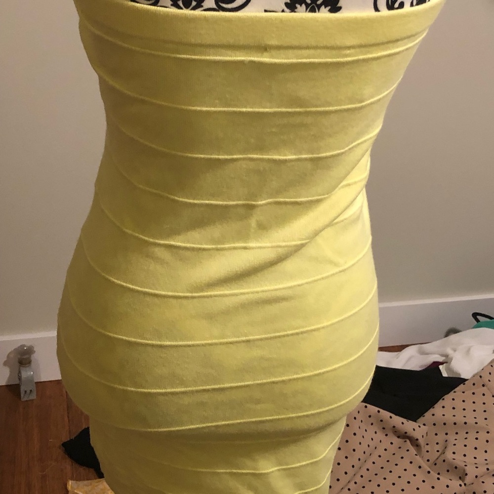 Arden B Yellow Sequin dress